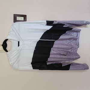 Hooded Sweatshirt 2XL white black gray